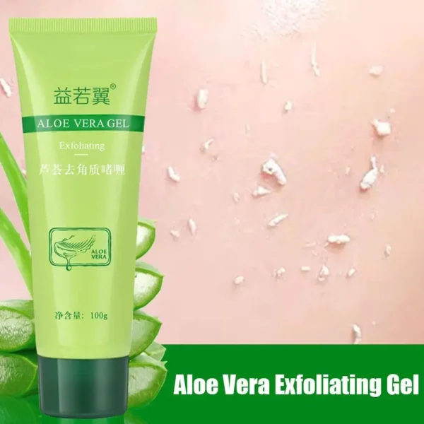 Aloe Vera Exfoliating Gel Peeling Whitening Moisturizing Sunscreen Repair Emulsione Skin Care Improve Blackheads Beauty Products