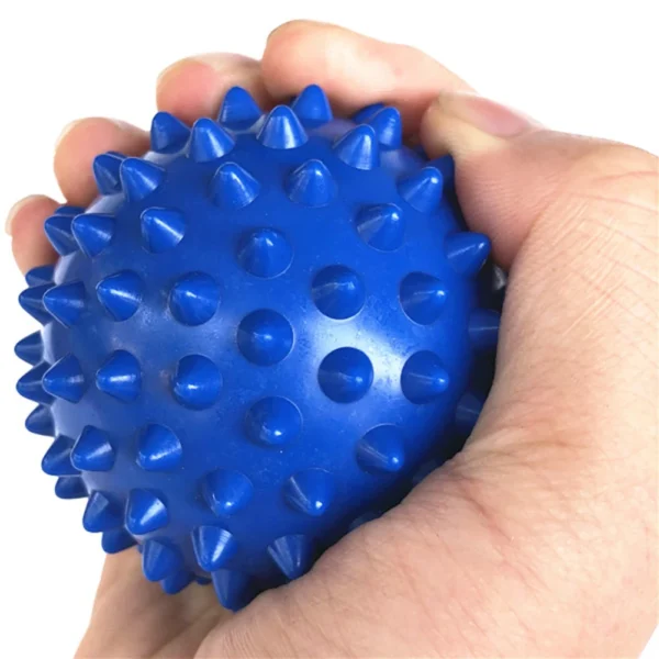 Durable PVC Spiky Massage Ball Trigger Point Sport Fitness Hand Foot Pain Relief Plantar Fasciitis Reliever 6.5cm Exercise Balls